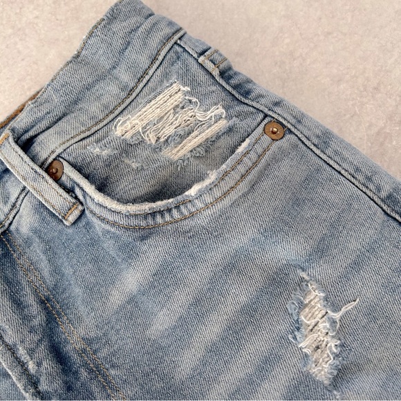 AGOLDE Sophie Mid-Rise Skinny Jean With Chewed Hem & Waistband, 25 - Picture 9 of 14